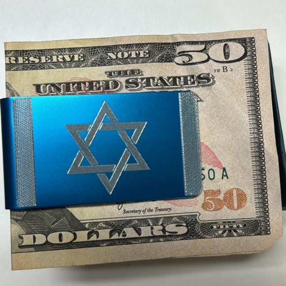 Star of David, Money Clip - Picture 3 of 3